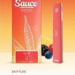 SAUCE- DISPOSABLE 1G LIVE RESIN INFUSED-ZKITTLES