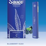 SAUCE- DISPOSABLE 1G LIVE RESIN INFUSED- BLUEBERRY KUSH